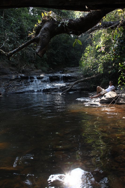 India 2010 - Coorg - Honey Valley - Trek to the Swimming Hole